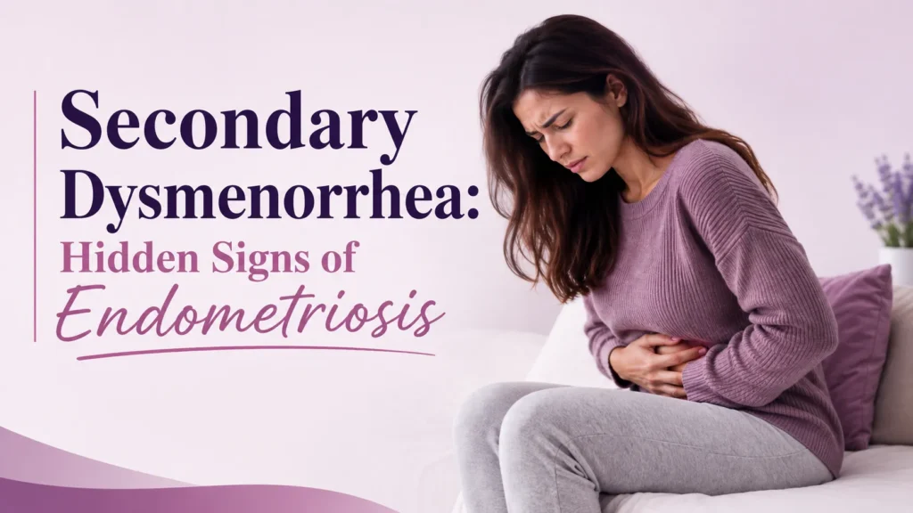 Secondary Dysmenorrhea: Hidden Signs of Endometriosis You Should Not Ignore