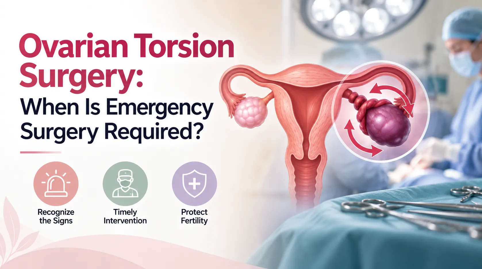 Ovarian Torsion Surgery: When Is Emergency Surgery Required?